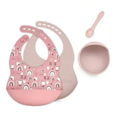 Σετ Φαγητού 4τμχ. - Pink Rainbow