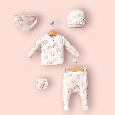 Σετ νεογέννητο - Rainbow