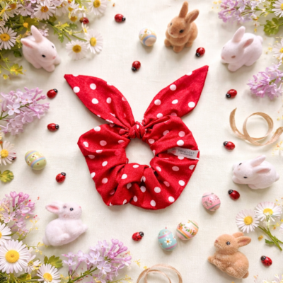 Dots (Ηandmade Scrunchie)