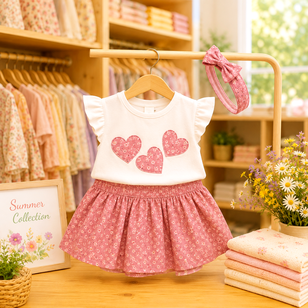 Rosy Chic Set (9-24Μ)